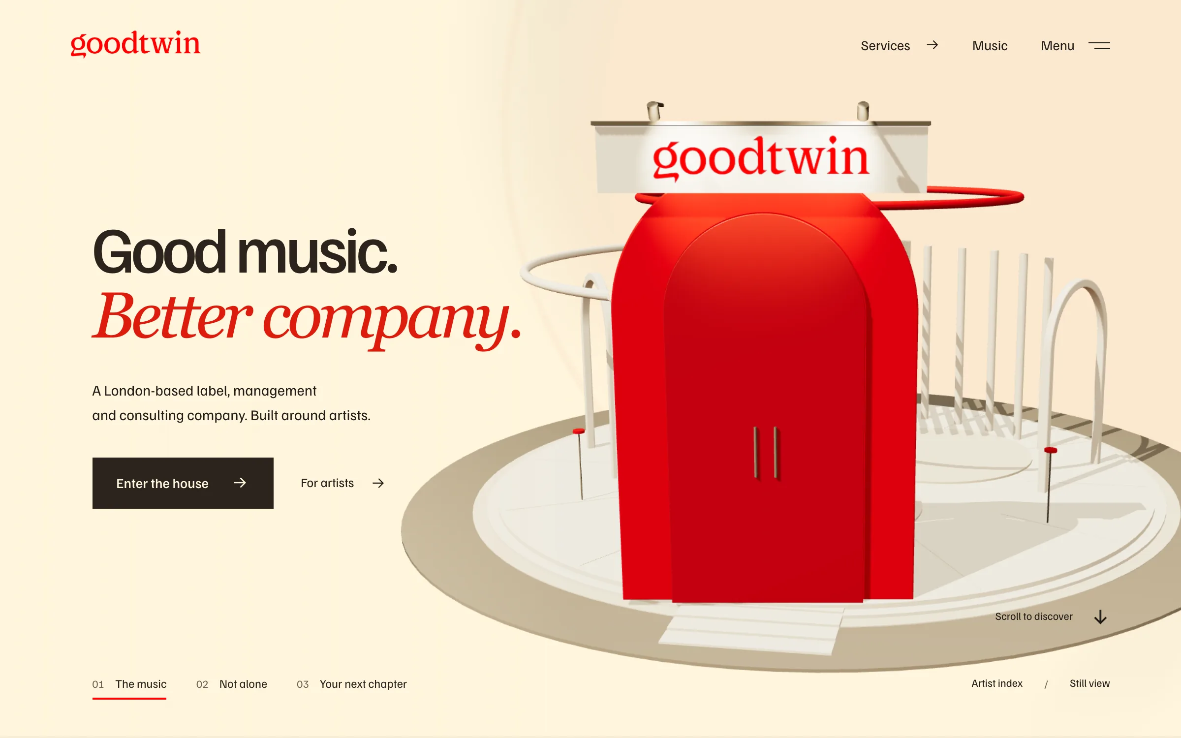 The GoodTwin website